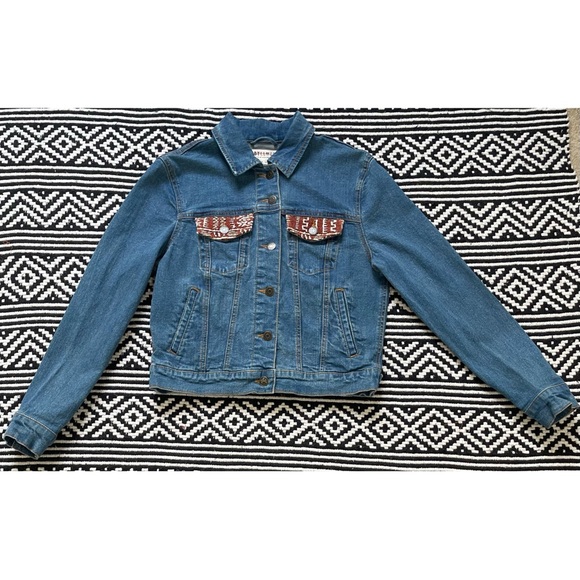 Idyllwind Southwestern Beaded Denim Jacket - Picture 5 of 15